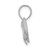 14K White Gold Jumping Dolphin Charm K7421W