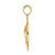 14K SANIBEL w/Dolphins Circle Charm K7498
