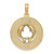 14K SANIBEL w/Dolphins Circle Charm K7498