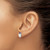 14k White Gold Created Opal and Amethyst Heart Earrings EM7076-OP/AM-W