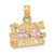 14k Two-Tone DADDY'S LITTLE GIRL Charm K9111