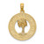 14K PAWLEYS ISLAND Palm Tree Charm K7553