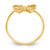 14k Polished Butterfly Ring K5773