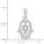14k White Gold Star of David Chamseh Pendant K1306