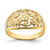 14K Floral Dome Ring K4607