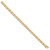 14K Polished Criss Cross Bracelet FB1516-7.5