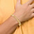 14k Men's Polished 8.5in Link Bracelet GB236-8.5