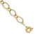 14k Oval & Circles Design Bracelet FB1326-7.25