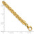 14k Polished 8.5in Wheat Chain Bracelet GB240-8.5