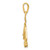 14k Scales of Justice Pendant K1789