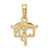 14k LPN Symbol Pendant K4933