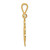 14k Trinity Clover Pendant K2743