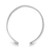 14K White Gold Milgrain Adjustable Toe Ring K5111