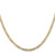 14K 24 inch 3mm Concave Open Figaro with Lobster Clasp Chain LFG080-24