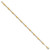 14K Two-tone Polished D/C Heart 7.5in Bracelet FB1871-7.5