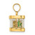 14K 3-D Moveable Enamel Fish Aquarium Charm K6737