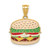 14K w/Enamel Cheeseburger Charm K6800