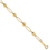 14k D/C Beads Link Bracelet FB1892Y-7