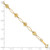 14k D/C Beads Link Bracelet FB1892Y-7
