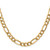14K 30 inch 7mm Flat Figaro with Lobster Clasp Chain FFL180-30