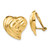 14k Non-pierced Heart Earrings H636