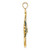 14K w/ Blue Enamel ANGELFISH Charm K7053