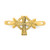 14k Cross w/Circle Ring K3937