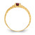 14k Madi K 3mm Garnet Birthstone Baby Ring GK124