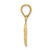 14k Satin & D/C Our Lady of Guadalupe Pendant K6347