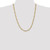 14K 24 inch 5.25mm Flat Figaro with Lobster Clasp Chain FFL140-24