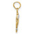 14K with White Rhodium Seahorse Charm K9037