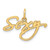 14K SEXY Charm K2609