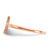 14k Rose Gold Polished & D/C Cross Ring K5723