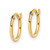 14K Madi K Polished Hoop Earrings GK1161