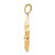 14k Medium Fleur-De-Lis Pendant K2760