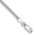 14K White Gold 7 inch 2.25mm Parisian Wheat with Lobster Clasp Bracelet PEN72-7