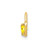 14ky November Synthetic Birthstone Heart Charm M351