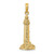 14K 3-D Fenwick Island Lighthouse, De Charm K7844