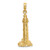 14K 3-D Fenwick Island Lighthouse, De Charm K7844