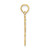 14K #1 NANA  in Heart Charm K8804