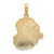 14K w/ Enamel Santa Face Charm K6992