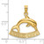 14K OCEAN CITY Dolphin Charm K8278