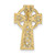 14k Polished Celtic Cross Slide K6231