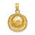14K 3D Sailor Hat Charm K3114