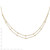 14K Lab Grown Diamond VS/SI FGH Multi Station Double Strand Nec PM3755-050-YLG