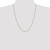 14K 24 inch 1.4mm Round Open Link Cable with Lobster Clasp Chain PEN54-24