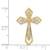 14k 1/15ct. Diamond Cross Chain Slide PM5089-008-YA