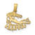 14K AQUARIUS Zodiac Charm K8944