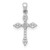 10K White Gold 1/15ct. Diamond Cross Pendant PM5076-008-1WA