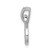 14k White Gold Diamond Taurus Zodiac Pendant PM4103-012-WA